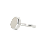 White Sea Glass - Size O