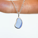 Lilac Sea Glass Necklace