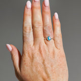 Blue Sea Glass - Size O