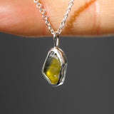 Green Sea Glass Necklace