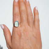 Light Blue Sea Glass - Size Q