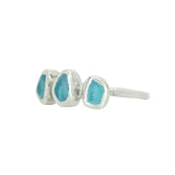 Blue Sea Glass - Size O