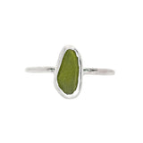 Green Sea Glass - Size P 1/2