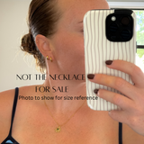 Purple Sea Glass Flower Necklace -  Gold Vermeil