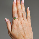 Green Sea Glass - Size Q