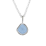 Lilac Sea Glass Necklace