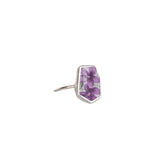 Purple Flower Ring - Size S