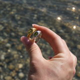 Molten Signet Ring - Gold