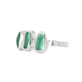 Green Sea Glass - Size Q