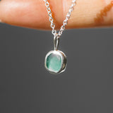 Green Sea Glass Necklace