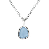 Lilac Sea Glass Necklace