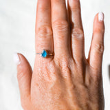 Blue Sea Glass - Size Q