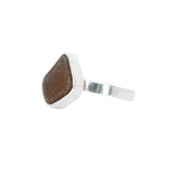 Amber Sea Glass - Size L