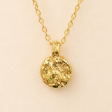 Molten Pendant - Gold