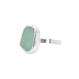 Light Blue Sea Glass - Size Q