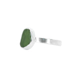 Green Sea Glass - Size Q