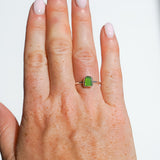 Green Sea Glass - Size O