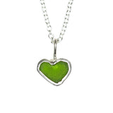 Sea Glass Heart Necklace