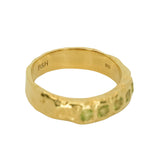 Molten Ring Band - Gold
