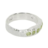 Molten Ring Band - Silver