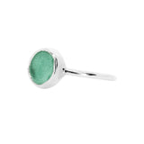 Green Sea Glass - Size Q