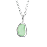 Green Sea Glass Necklace