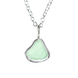 Green Sea Glass Necklace