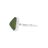 Green Sea Glass - Size Q
