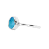 Blue Sea Glass - Size O