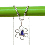 Sea Glass Flower Necklace