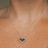 Sea Glass Heart Necklace