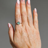 Green Sea Glass - Size Q