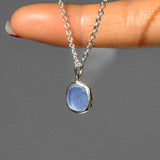 Purple/Blue Sea Glass Necklace