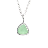 Green Sea Glass Necklace