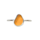 Yellow/Orange Sea Glass - Size O 1/2