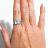 Green Sea Glass - Size Q