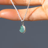 Green Sea Glass Necklace