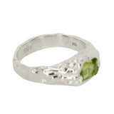 Molten Signet Ring - Silver