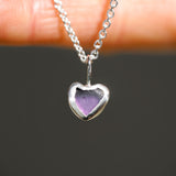 Sea Glass Heart Necklace