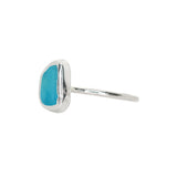 Blue Sea Glass - Size P
