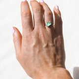 Green Sea Glass - Size L