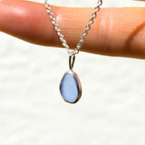Purple/Blue Sea Glass Necklace