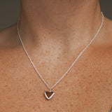 Sea Glass Heart Necklace