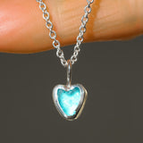 Sea Glass Heart Necklace