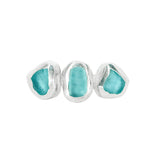 Blue Sea Glass - Size P