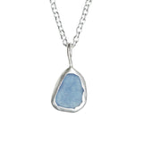 Purple/Blue Sea Glass Necklace
