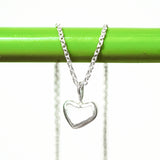 Sea Glass Heart Necklace