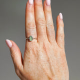 Green Sea Glass - Size Q