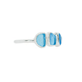 Blue Sea Glass - Size T