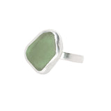 Green Sea Glass - Size P 1/2